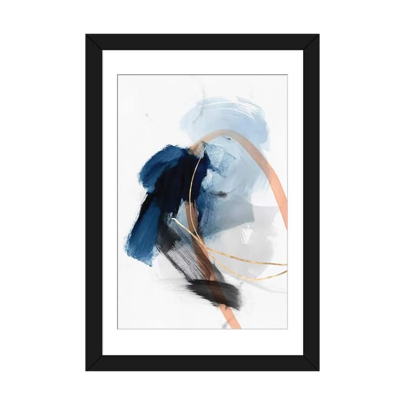 iCanvas "Foreshadow II " by PI Studio - Black - 32x24x1