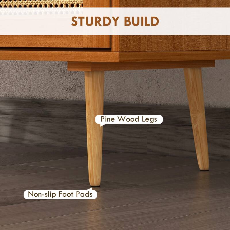 Kitchen Sideboard with Adjustable Shelf