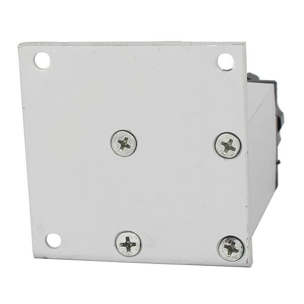 Shop Unique Bargains80mm Height Aluminum Square Base Adjustable
