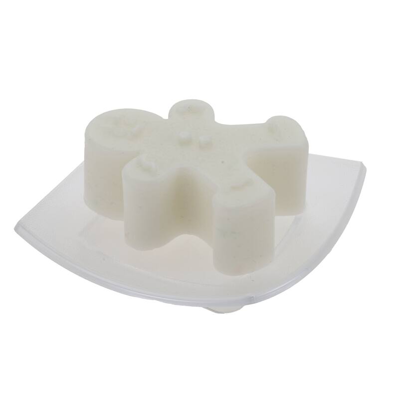 Waterproof Curved Soap Holder for Bathroom 3.74"x3.74"x0.71" 1 Pc