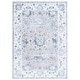 preview thumbnail 4 of 7, SAFAVIEH Parker Wilhelma Modern & Contemporary Rug 5'3" x 7' - Blue Grey/Ivory