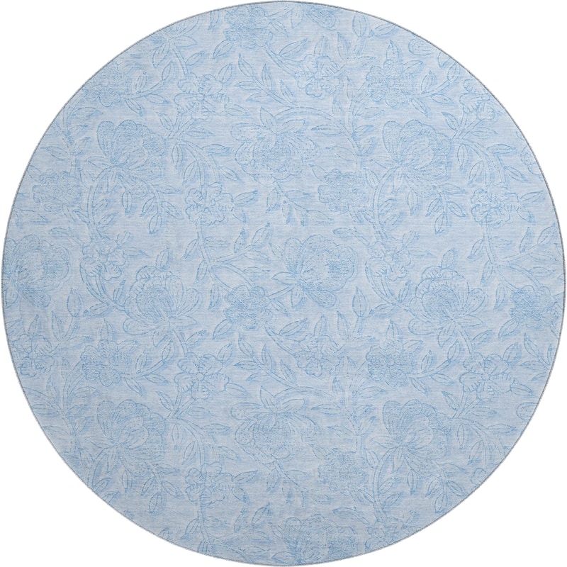 Premium Washable Super Soft Muted Floral Mayfield Rug