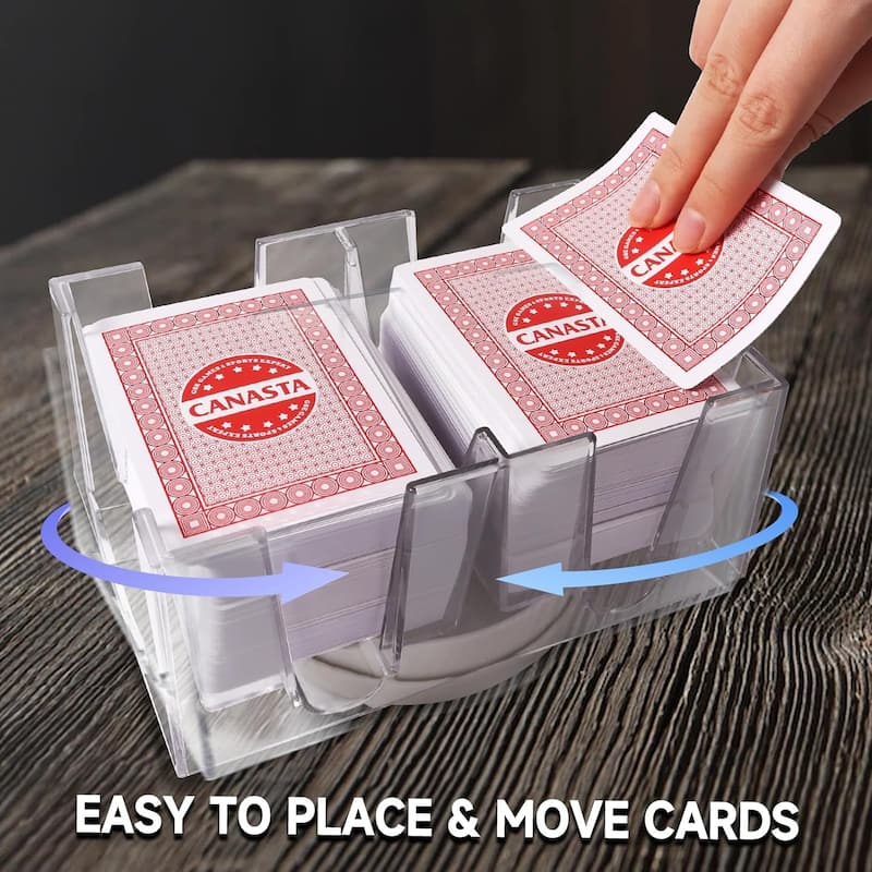 GSE™ Canasta Cards Game Set with 6Deck Canasta Cards with Point Values