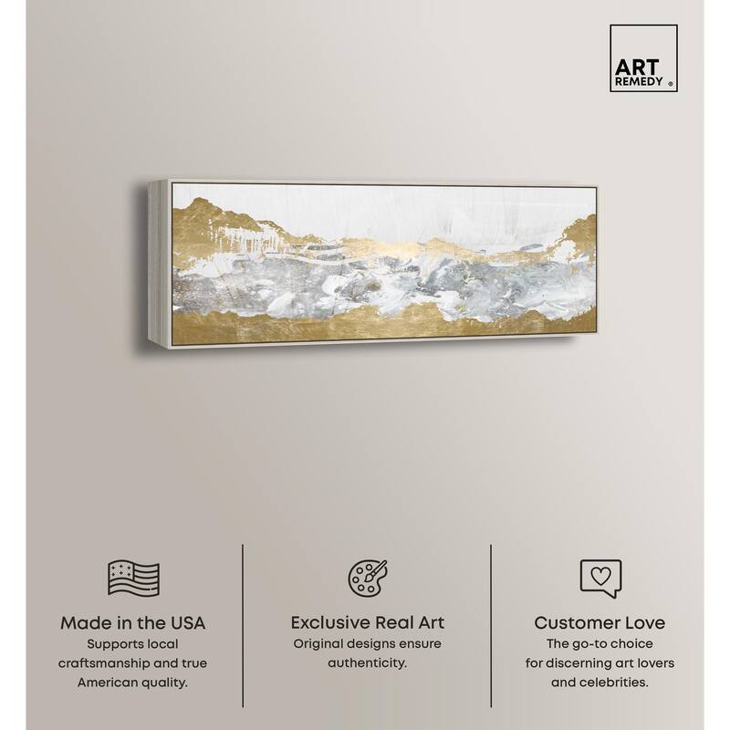 Inspired Morning Panoramic Canvas by Art Remedy