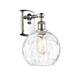 Option Polished Nickel / Clear Water Glass