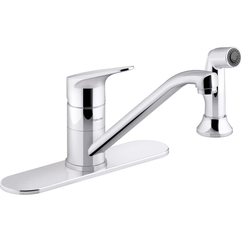 Sterling Valton 1.5 GPM Single-Handle Kitchen Sink Faucet with - Polished Chrome