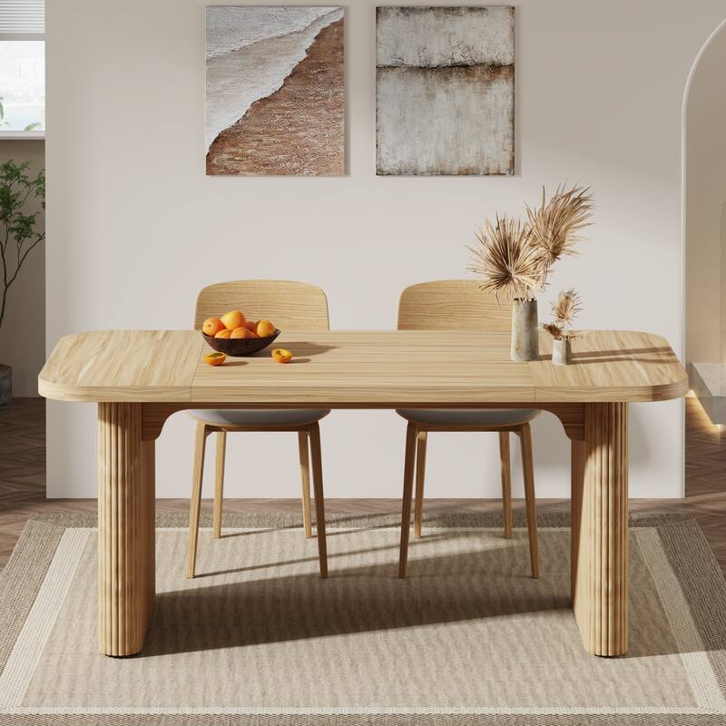 62.99'' W Modern Executive Desk Simple Computer Desk with Engineered Wood Top and Legs