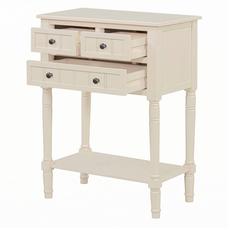 Narrow Console Table(Beige)