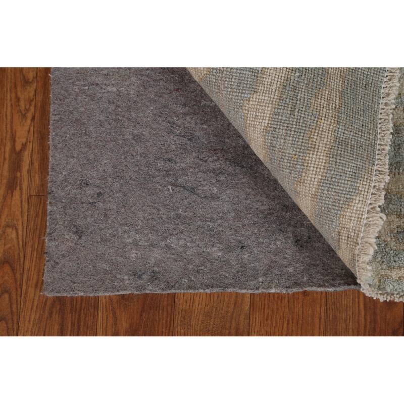 Hand Knotted Oriental 100% Wool Carpet Modern Abstract Multi-Colored Abstract Area Rug - 4' 9'' X 3' 10''