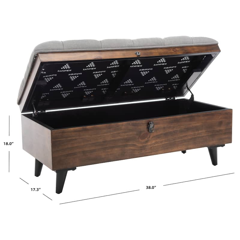SAFAVIEH Odalis Tufted Cocktail Ottoman