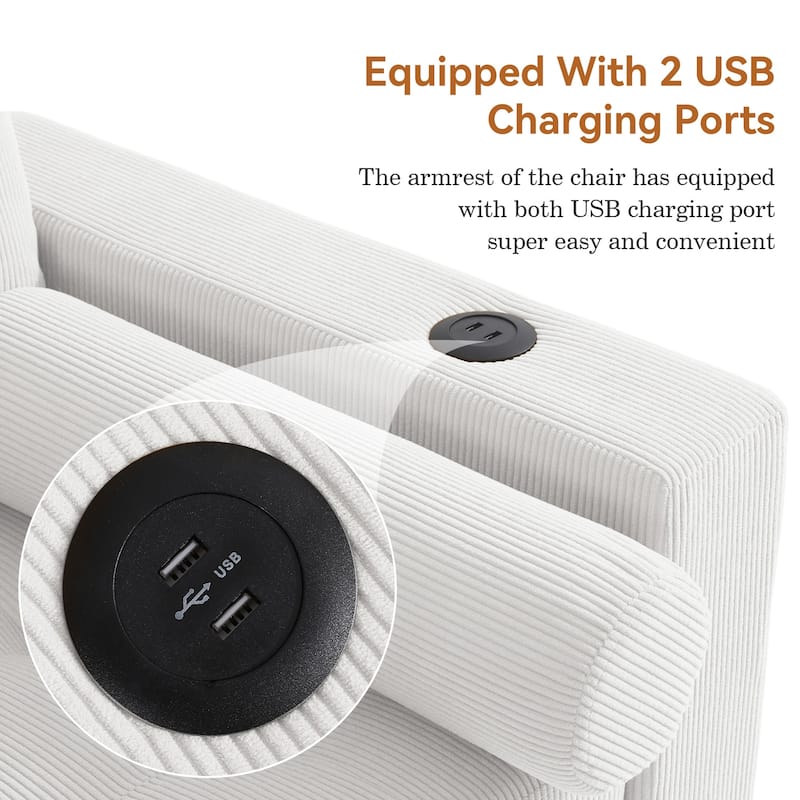 3-in-1 Adjustable Sleeper Sofa Bed Convertible Chair for Living Room