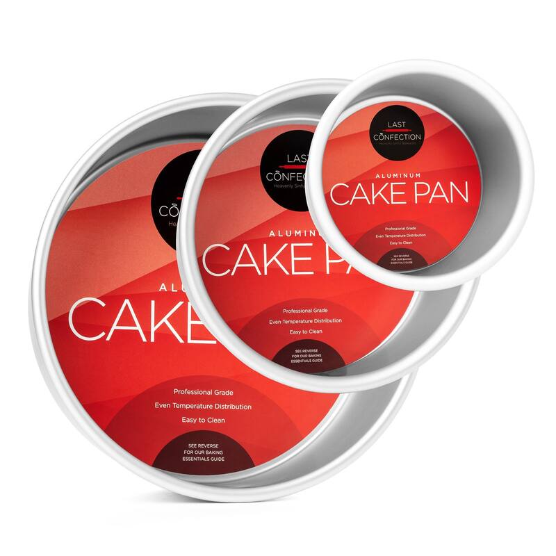 Round Aluminum Cake Pan Sets