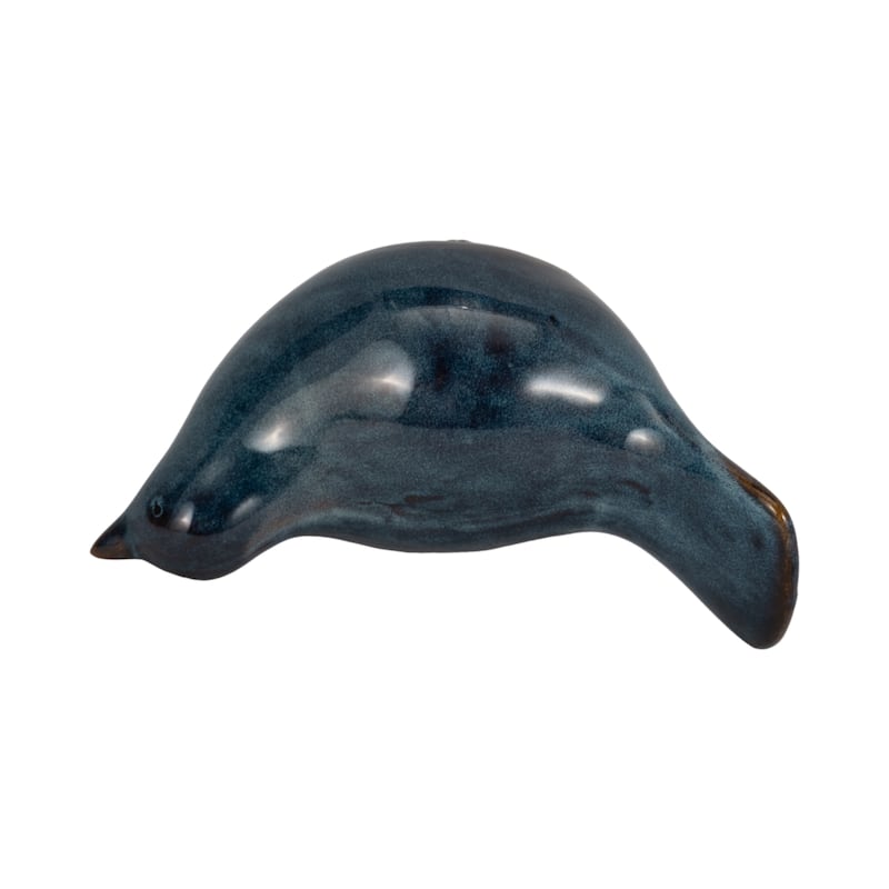 Stoneware and Ceramic Bird Garden Statuary Sculptural Silhouette