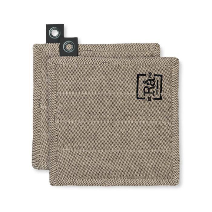 Rosendahl RÅ Pot Holder, Dark Grey, One Size, 2 pcs. - One Size