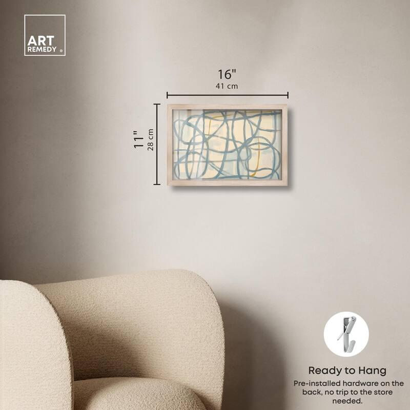 Unbroken Line II Shadowbox by Art Remedy