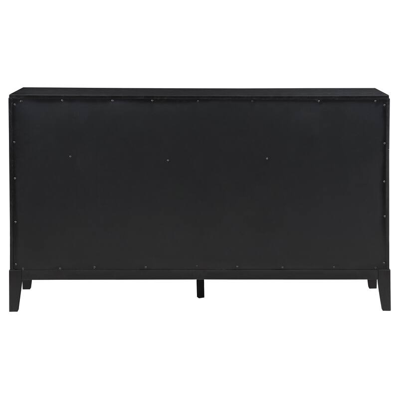 Brookmead Transitional 8-drawer Dresser Black