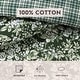 preview thumbnail 7 of 10, Laura Ashley Bramble Floral Cotton Green Duvet Cover Bonus Set