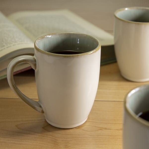 slide 2 of 7, Resona Moss Green 4 Pcs Mug 4 Piece