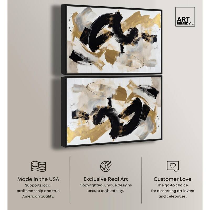 Her Stylish Coffee Look Canvas by Art Remedy