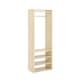 preview thumbnail 1 of 3, Easy Track Select Laminate Closet Tower Kit Honey Blonde
