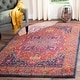 preview thumbnail 2 of 102, SAFAVIEH Evoke Jacki Vintage Boho Medallion Rug 3' x 5' - Fuchsia/Orange - Rectangle