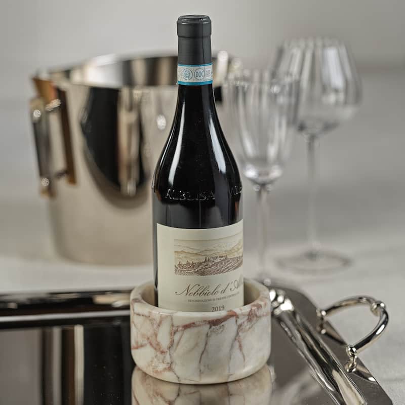 Rezi Matt Marble Wine Coaster/Bowl