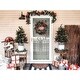 preview thumbnail 7 of 6, Fraser Hill Farm 24-in. Christmas Frosted Wreath