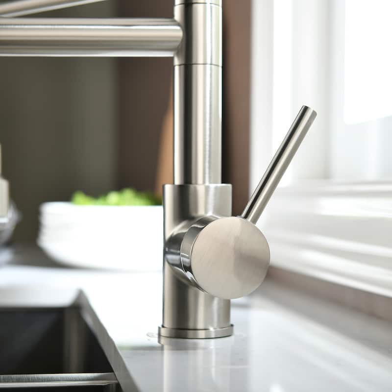 Pull Down Kitchen Faucet with Sprayer