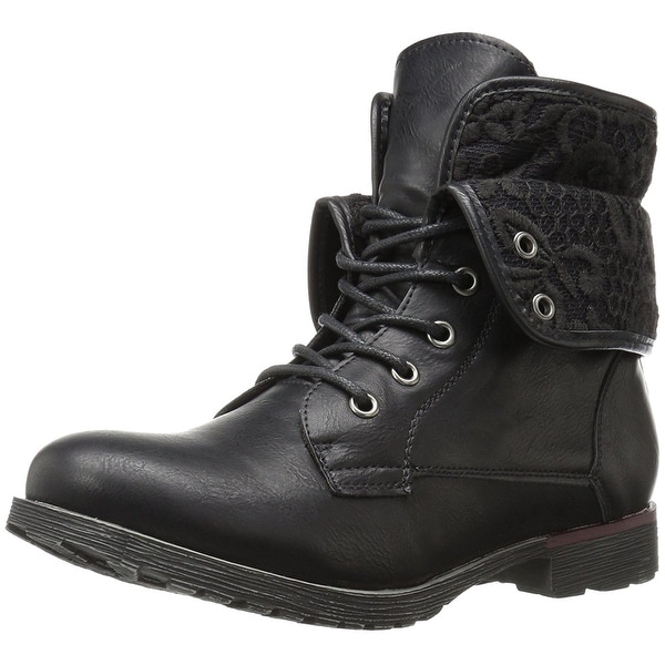 rock and candy boots black