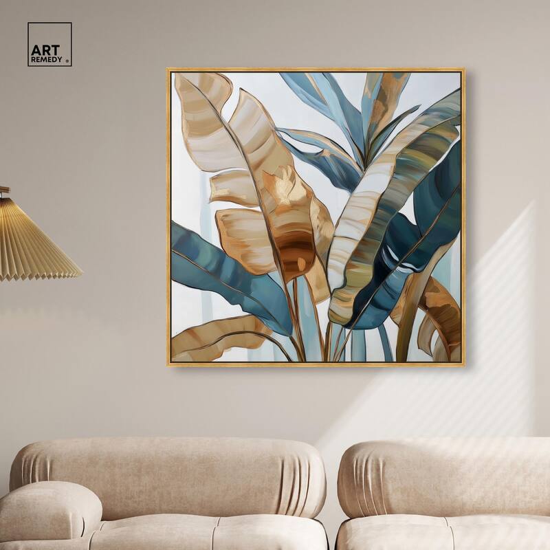 Paradise Fronds II Canvas by Art Remedy