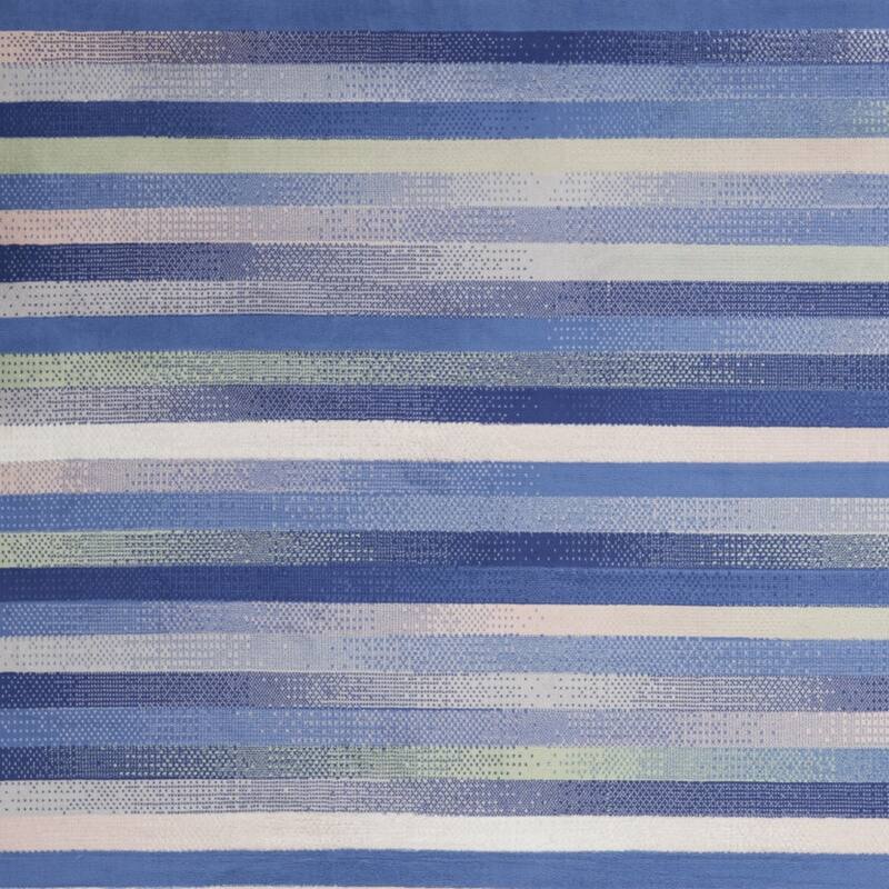 Power Loomed Distressed Abstract Modern Non Skid Stain Resistant Area Rug - 120' X '96' X '0.39