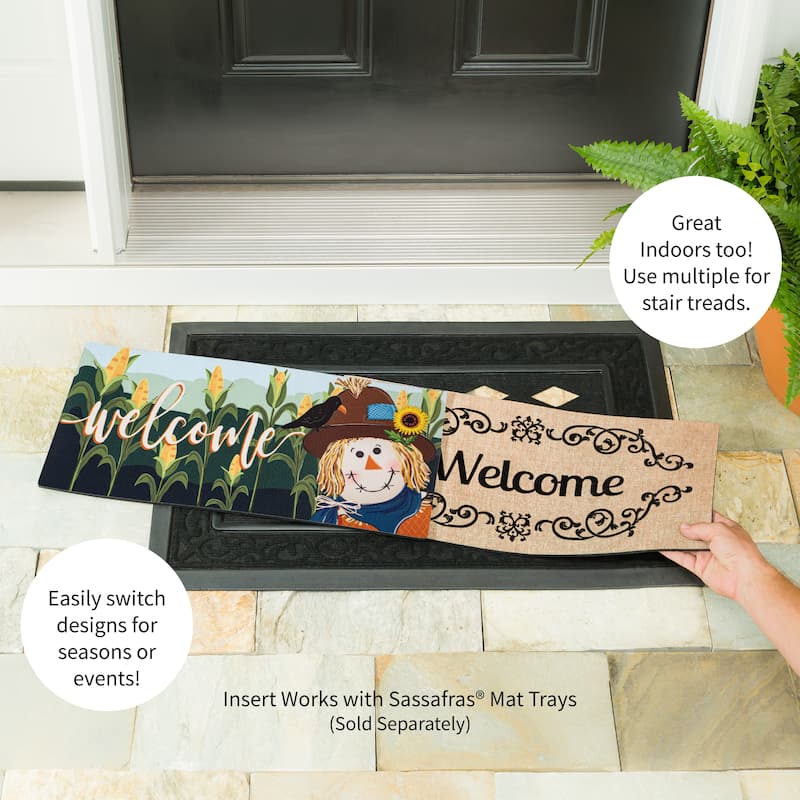 Scarecrow and Friend Sassafras Switch Mat