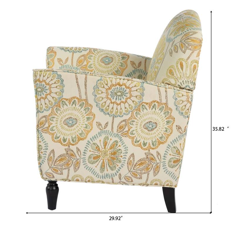 Living Room Accent Chairs With Wooden legs