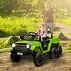 preview thumbnail 10 of 29, 12V Kids Electric Truck with Parent Remote, Spring Suspension, Trailer, Switchable 4WD, Soft Start, and LED Lights