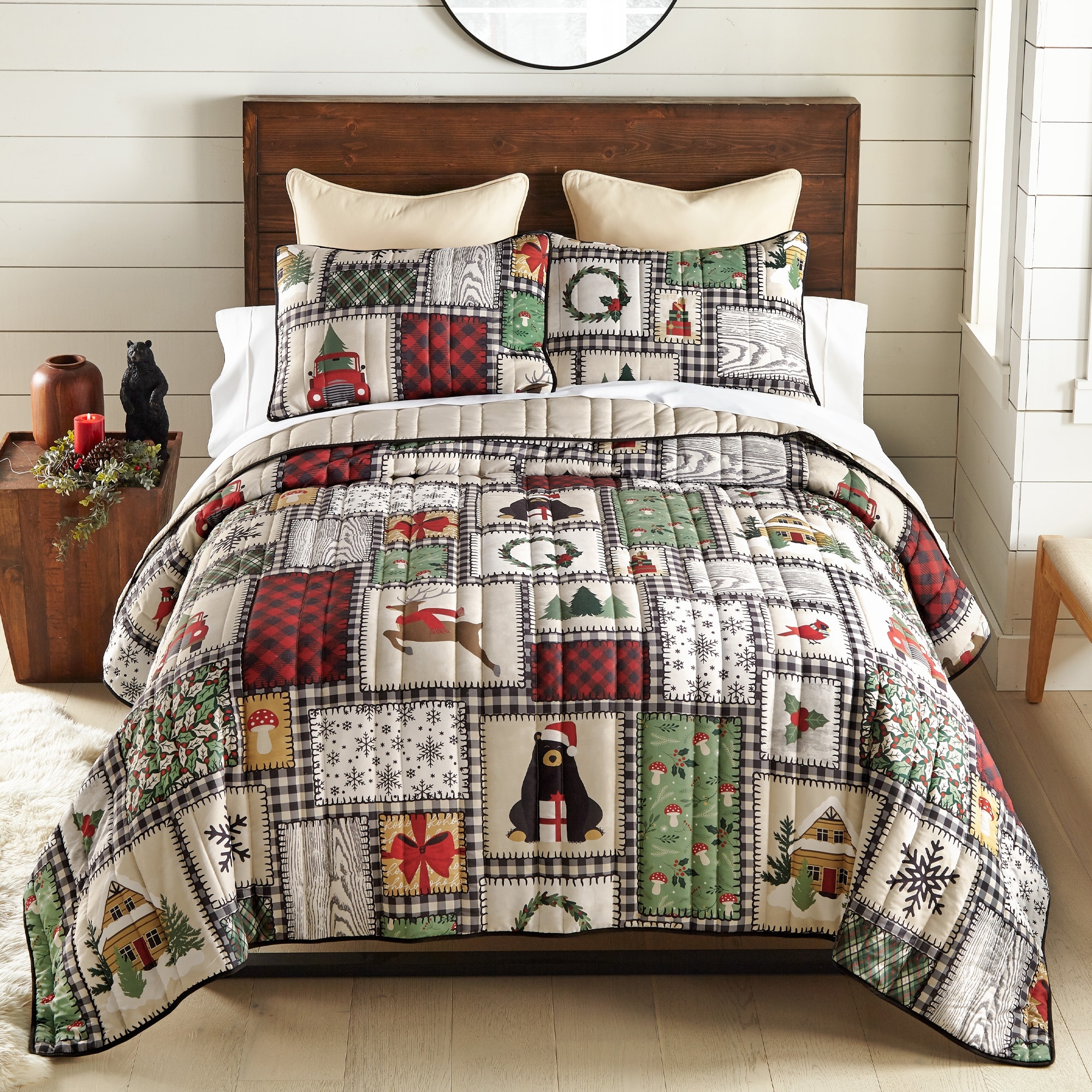Your Lifestyle by Donna Sharp Winter Cottage Quilt Collection