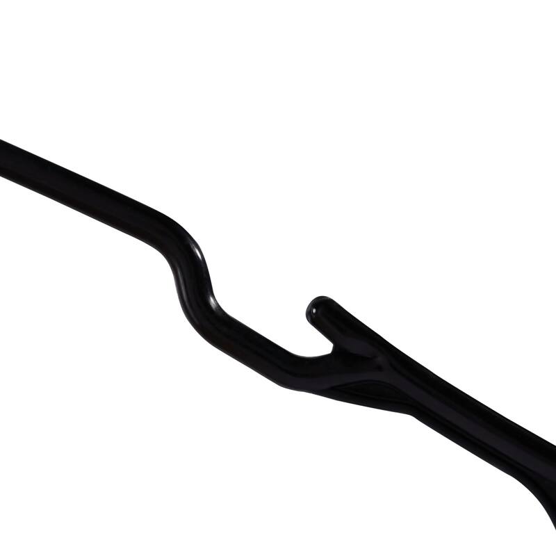 Javlergo 25/50 Pack Plastic Hanger, Space Saving Sturdy Heavy Duty Clothing Notched Hangers