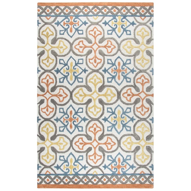 Alora Decor Lavine Hand-tufted Medallion Wool Rug