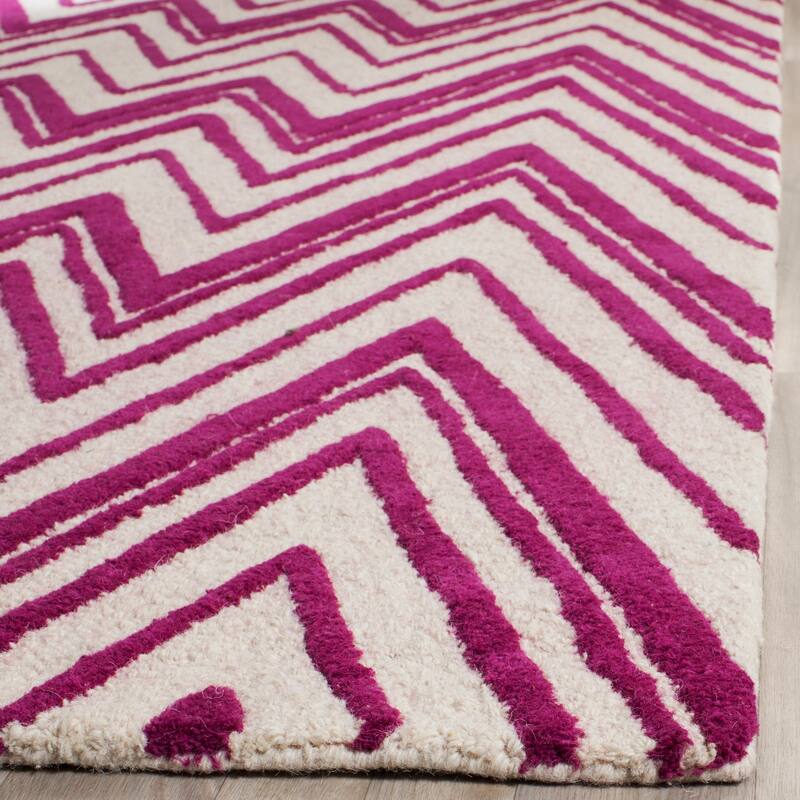 SAFAVIEH Handmade Cambridge Fumiko Modern Moroccan Wool Rug
