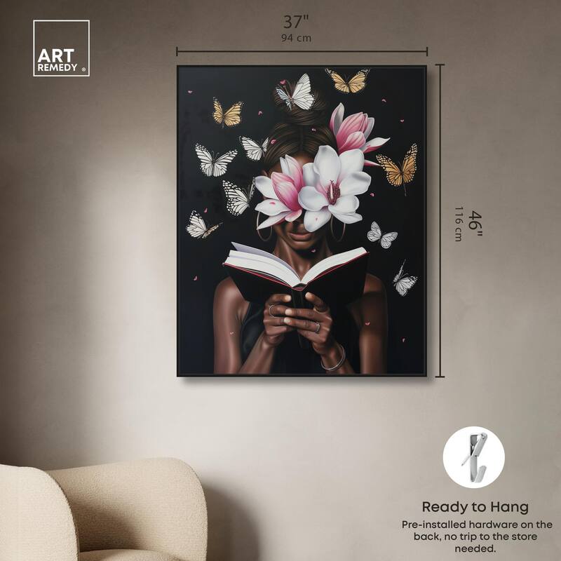 Pages of Flight Canvas by Art Remedy