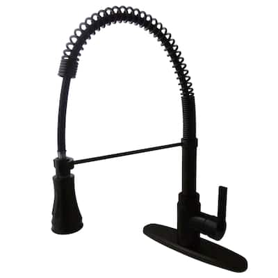Kingston Brass Continental 1.8 GPM Standard Pull Down Kitchen Faucet