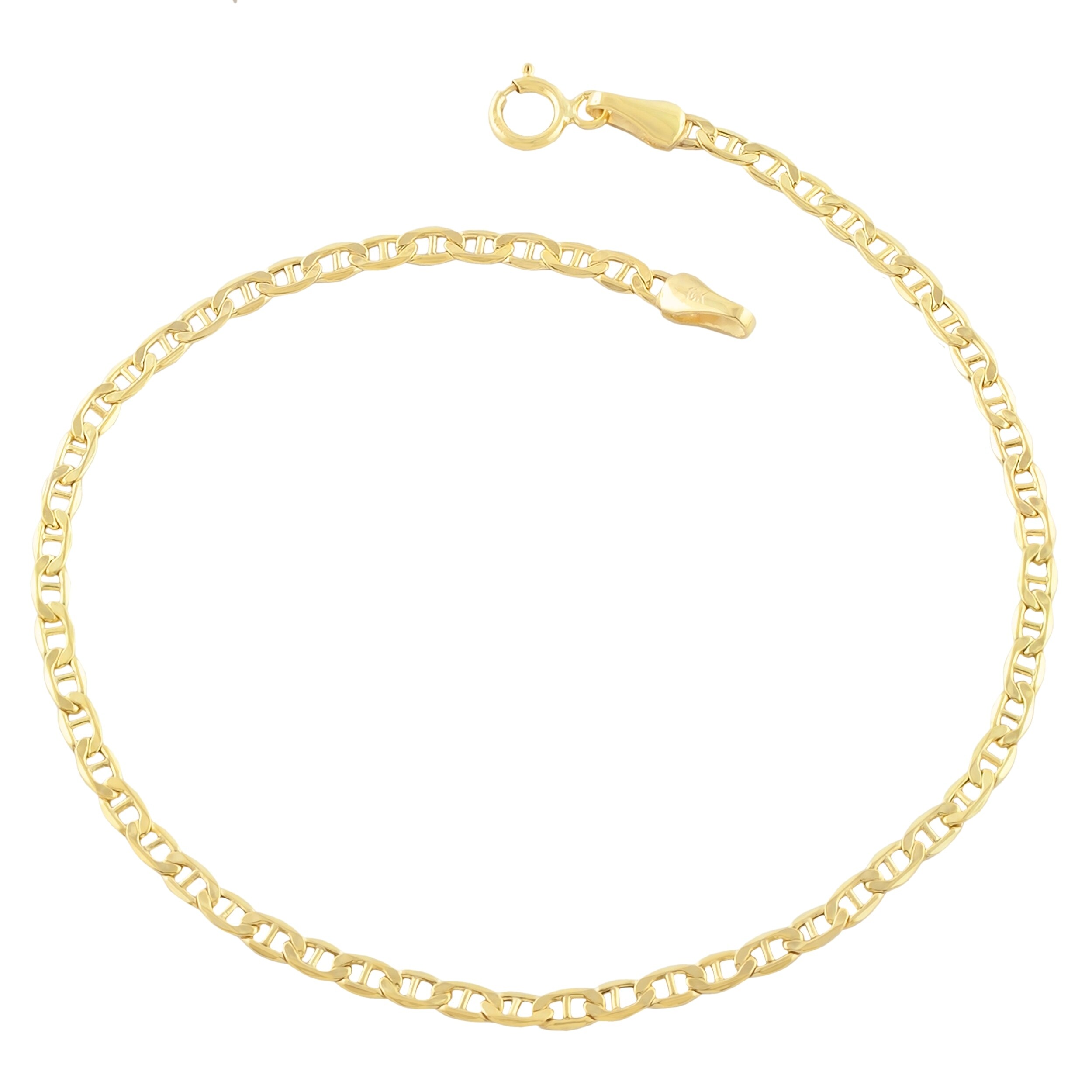 14 carat gold ankle bracelets