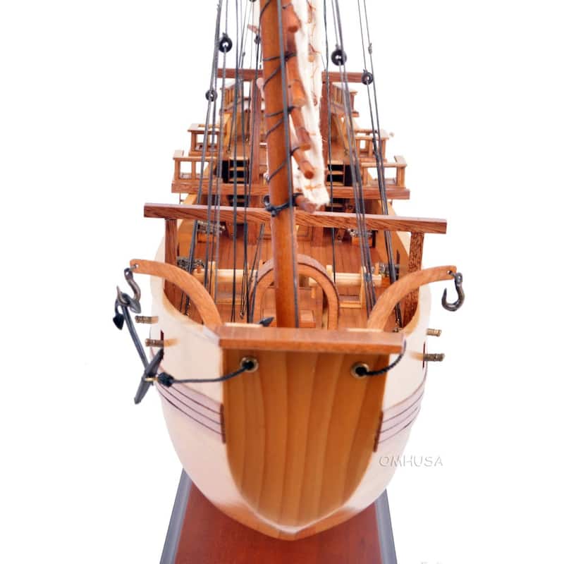 Chinese Junk Natural Finish