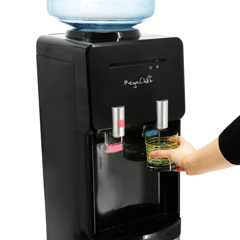Easy Top Load Hot/Cold Water Dispenser With Safety Lock Button