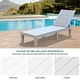 preview thumbnail 61 of 105, Outdoor Chaise Lounge Chairs (Set of 2) with Adjustable Backrest