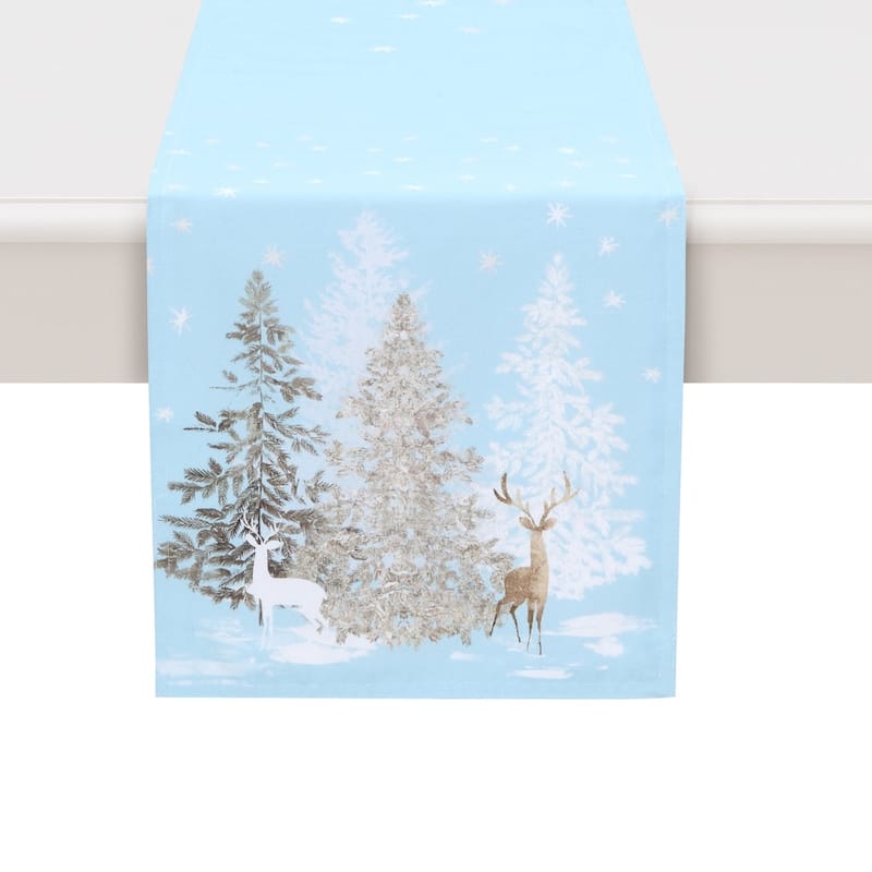 Laural Home Winter Wonderland Table Runner