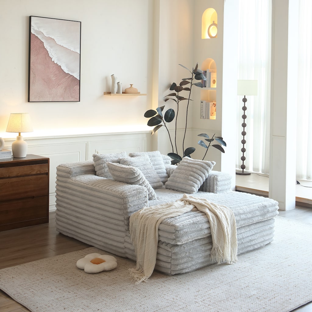 Luxury Sleeper Sofa Bed with Soft Cushion - Ultimate Comfort for Your Home