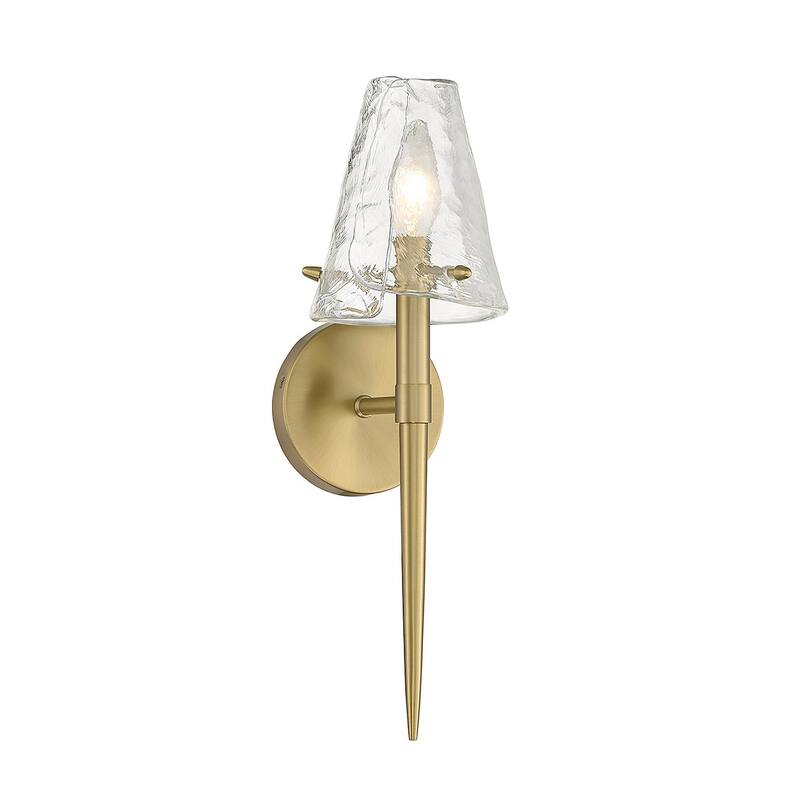 Savoy House 9-2104-1 Shellbourne 17" Tall Wall Sconce - Warm Brass