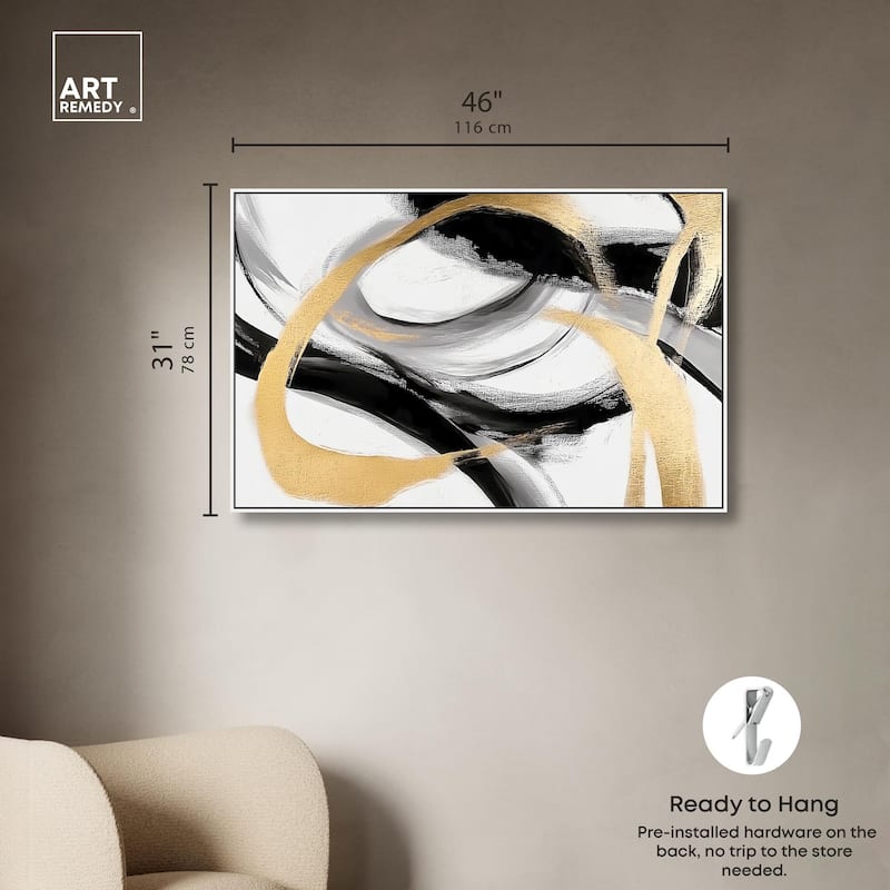 Midas Arc I Canvas by Art Remedy