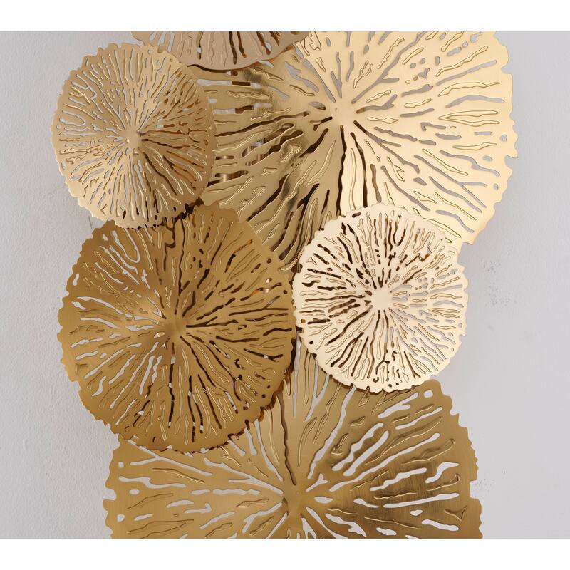 Copper Metal Abstract Wall Sconce
