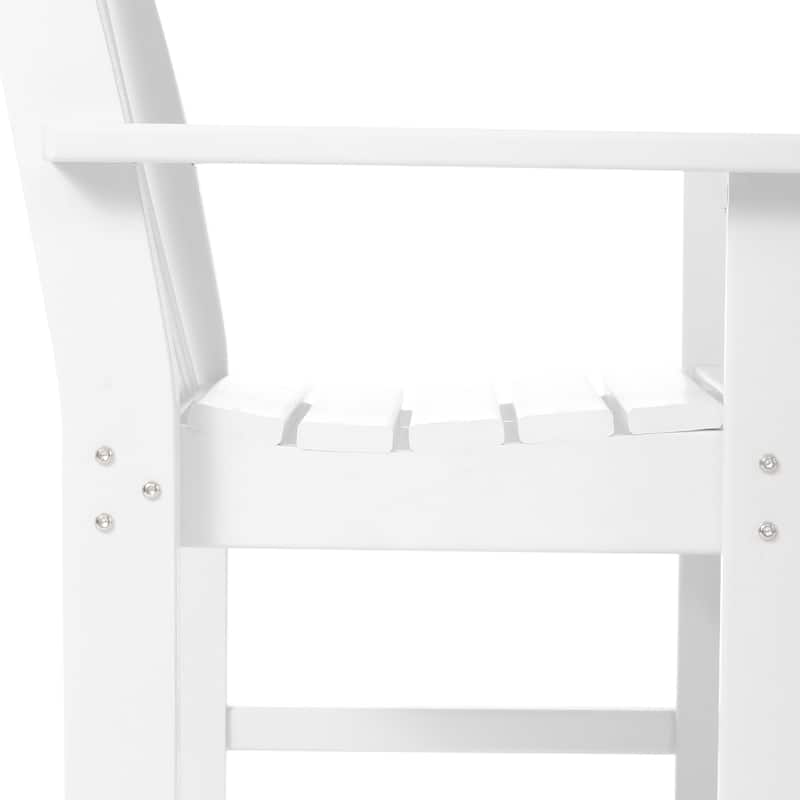 Laguna Outdoor Dining Poly Garden Arm Chair (Set of 2)